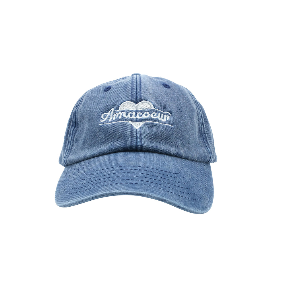 6PANEL VINTAGE - Denim/White