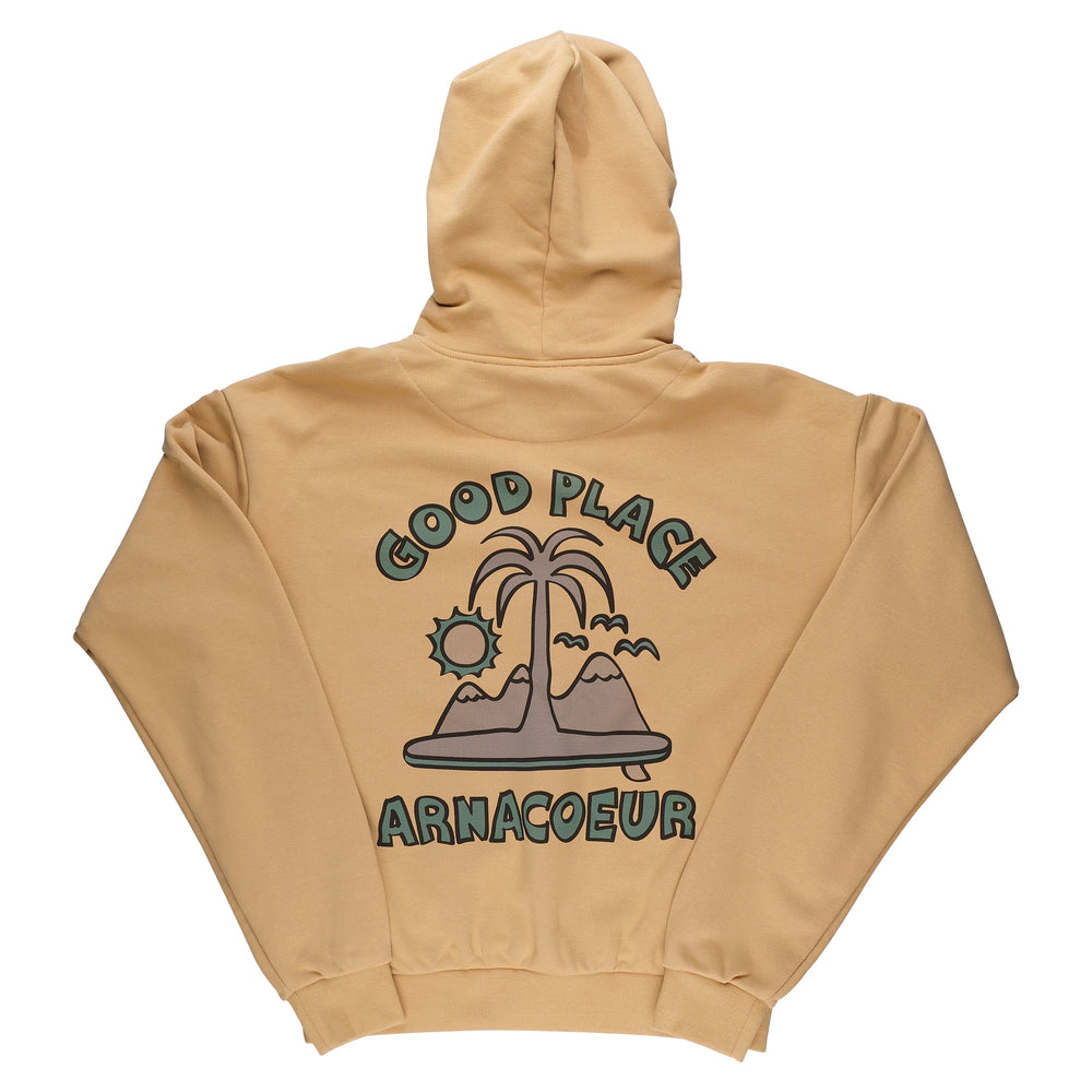 HOODIE LOGO GOOD PLACE - Desert