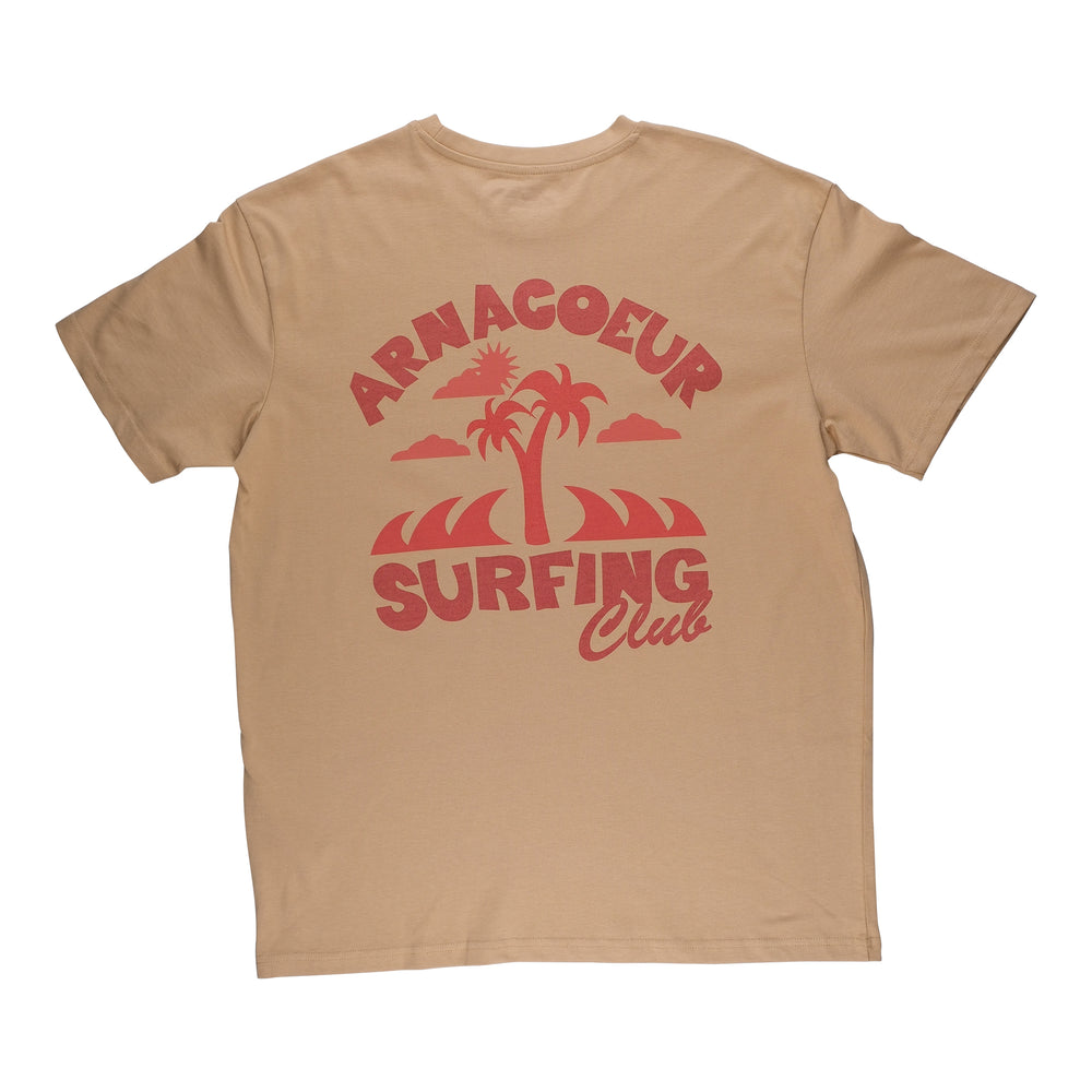 T-SHIRT LOGO SURFING - Sand