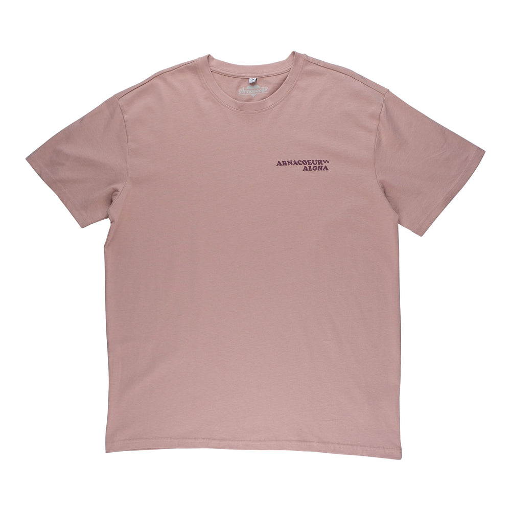 T-SHIRT LOGO ALOHA - Dusk Rose