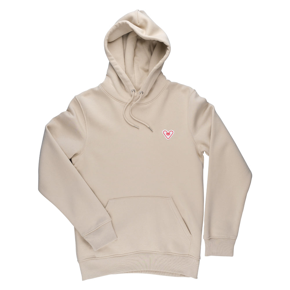 HOODIE PATCH LOGO - Desert Dust