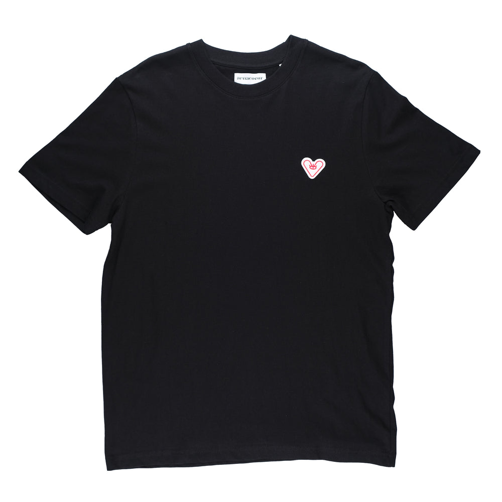 T-SHIRT PATCH SPARKLER - Black