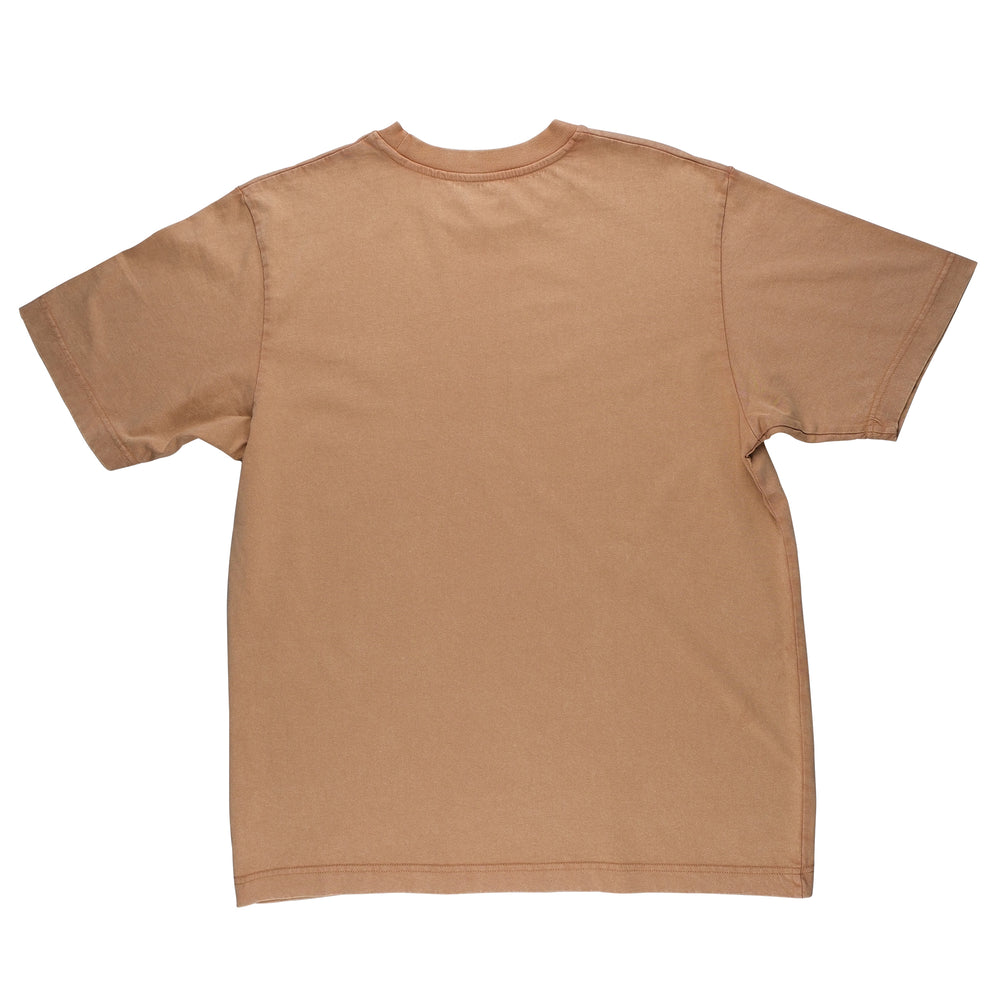 T-SHIRT PATCH VINTAGE - Dyed Latte