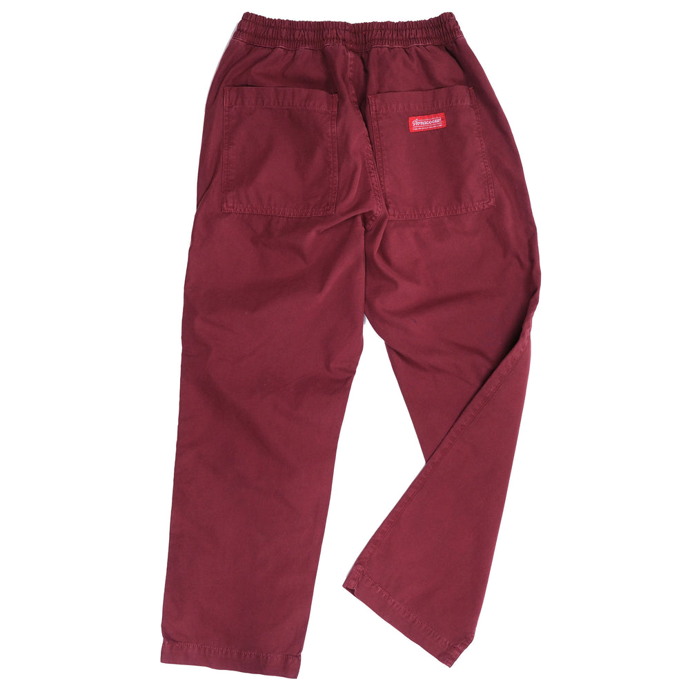 FATIGUE PANTS - BURGUNDY