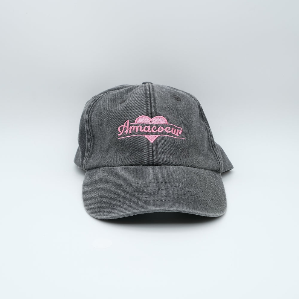 6PANEL VINTAGE - Black/Pink