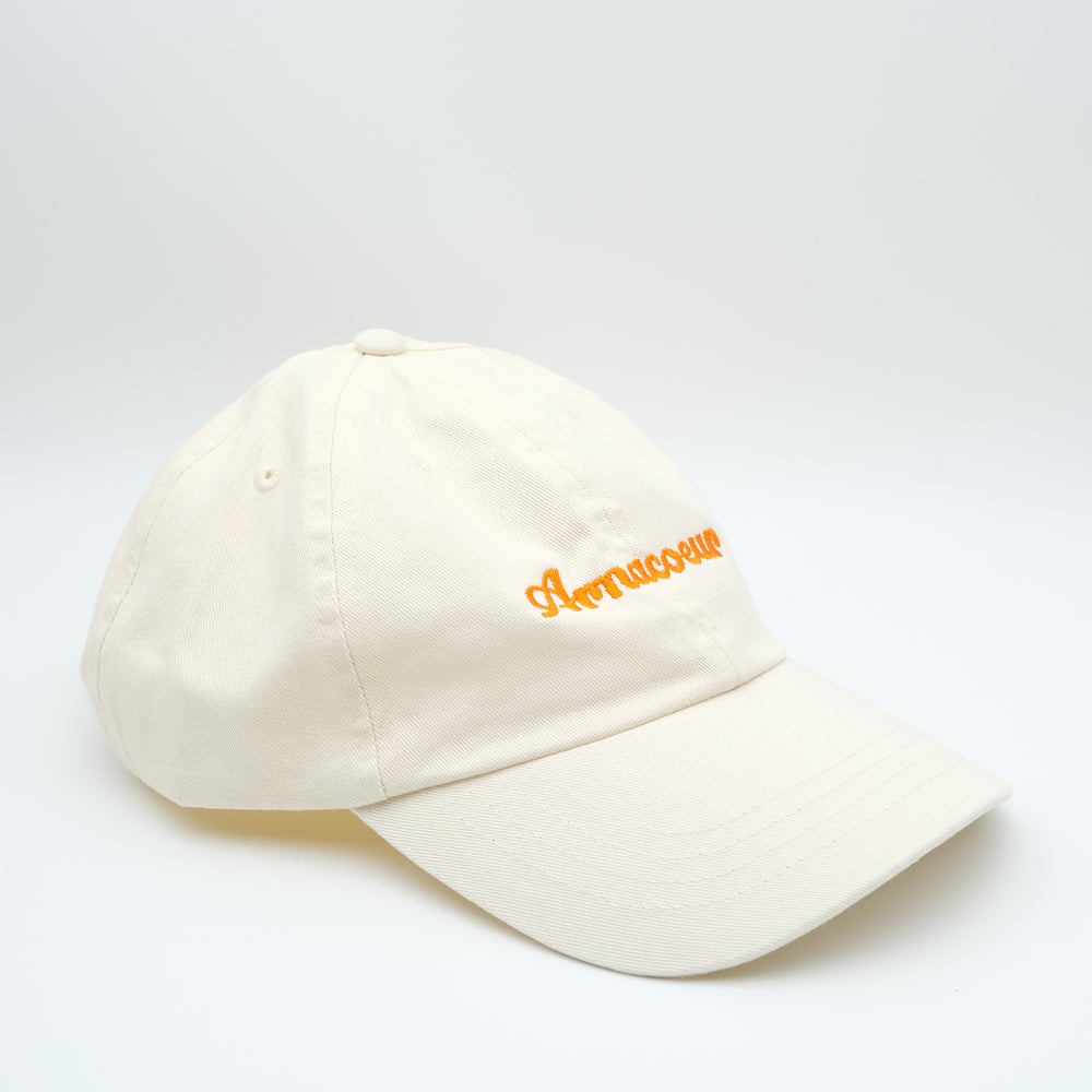 6PANEL LOGO - Sand/Orange