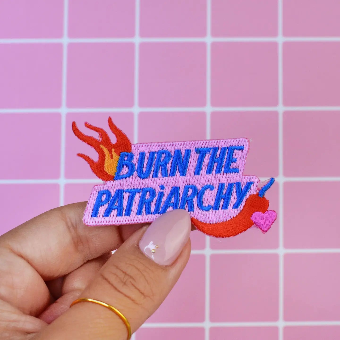 Patch MALICIEUSE - Burn Patriarchy