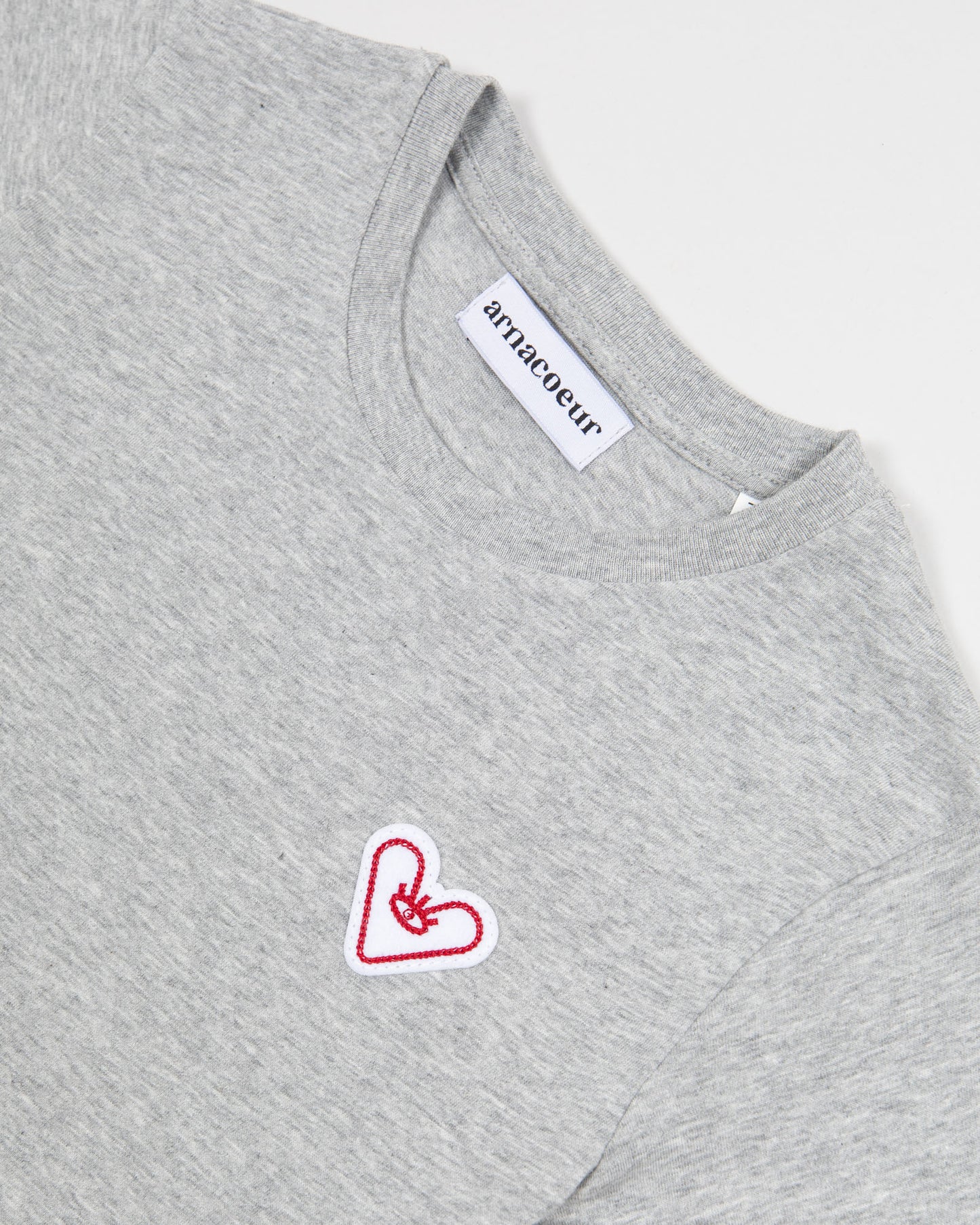 T-SHIRT ENFANT PATCH - Heather Grey