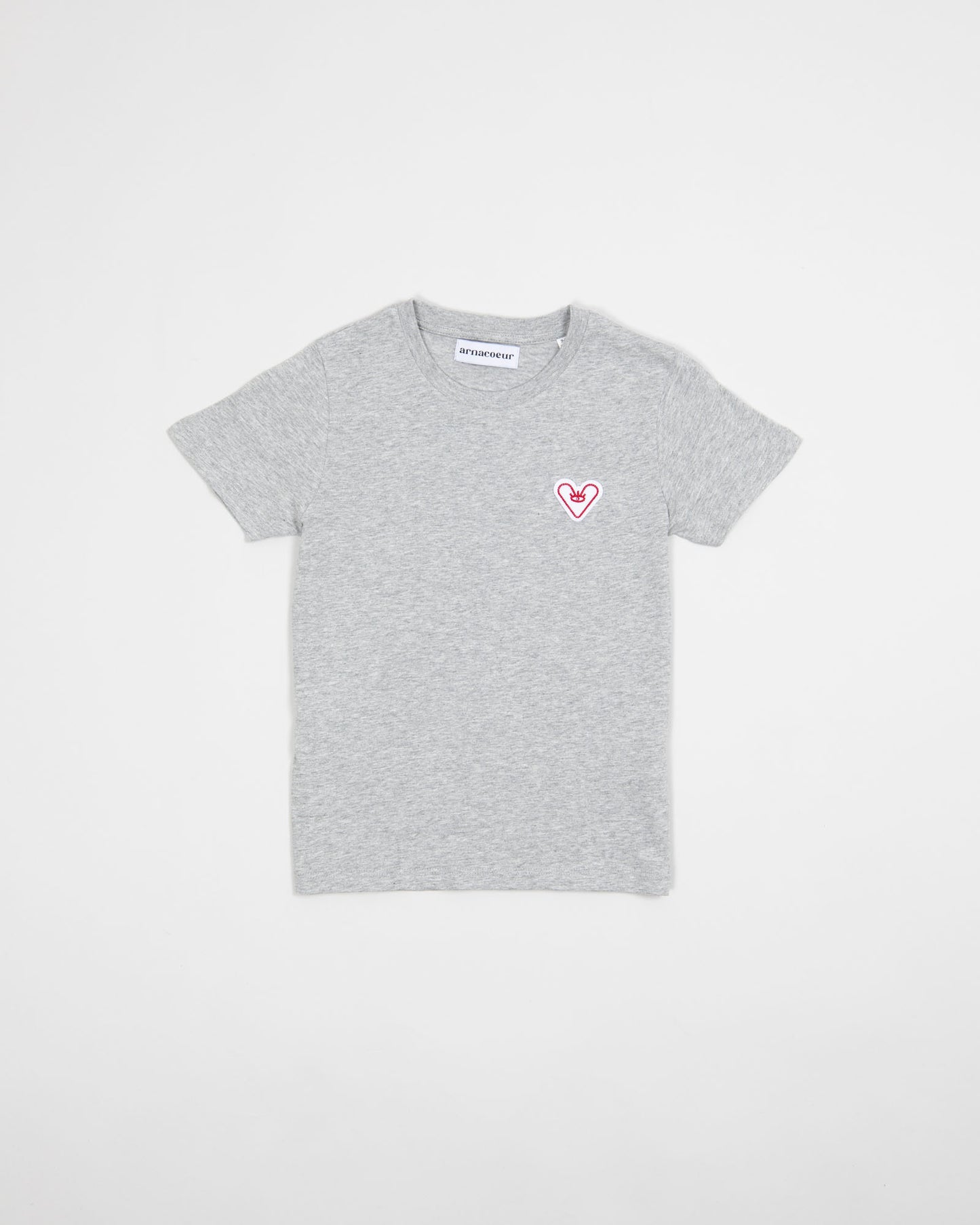 T-SHIRT ENFANT PATCH - Heather Grey